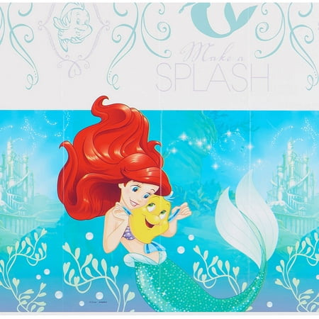 The Little Mermaid Plastic Table Cover, 54