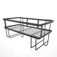 thumbnail image 1 of Godboat Bathroom Organizers & Storage - Above Toilet Storage, Bathroom Shelf with 2 Hooks, Wall Mounted Toilet Shelf, Behind & Above Toilet Organizer, Gift for a Lady (Black), 1 of 5