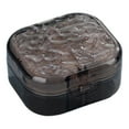thumbnail image 2 of PNNJI Other Storage and Organization, Portable Mini Drug Box Sealed And Damp Proof Suitable For Three Meals Day Days Week Eight Lattice Drug Packaging Storage Box, Black-F, 2 of 6