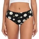 thumbnail image 1 of Balery Daisies Flowers Ropa Interior de Algodón para Mujer con Dibujo – Braguitas Cómodas y Elásticas, Estilo Clásico-Medium, 1 of 6