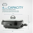 thumbnail image 5 of Aroma® 4Qt. Grillet® 3-in-1 Electric Indoor Grill, Skillet, 5 of 5