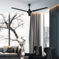 thumbnail image 3 of Ventilador de techo Masterfan Icarus 56 pulgadas Negro, 3 of 8