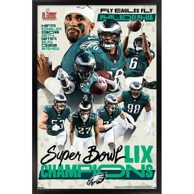 NFL Philadelphia Eagles - Champions du Super Bowl LIX