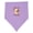 Lavender and Pink, variant on Inktastic New to the Herd Cow Baby Bandana Bib