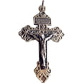 thumbnail image 1 of S925 Sterling Silver Large Pardon 2.2" Pius X Indulgenced Pardon Crucifix Cross, 1 of 7
