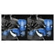 thumbnail image 1 of Yuarrent Hombres Mujeres Guantes de entrenamiento de boxeo Sparring Kickboxing GYM Punching 10oz Azul Type1 NO1, 1 of 1