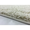 thumbnail image 2 of New Shaggy Collection Solid Color Shag Rug Different Color Options Available (Ivory, 6'7"x9'6"), 2 of 2