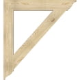 thumbnail image 3 of Ekena Millwork 6"W x 44"D x 48"H Traditional Traditional Rough Sawn Bracket, Douglas Fir, 3 of 4