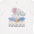 thumbnail image 4 of Inktastic My Great Aunt Loves Me to the Moon and Back Boys or Girls Baby T-Shirt, 4 of 5