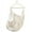 Beige, variant on Hanging Hammock Chair Cotton Canvas Hanging Chair with Pocket for Bedroom, Outdoor, Patio, Bedroom, Porch, Deck
