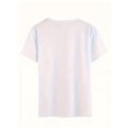 thumbnail image 2 of Vibrant Floral Butterfly Print T-Shirt - Soft Short Sleeve Crew Neck Top for Women - Perfect for SumCamisetas para mujer, lindas camisetas con estampado gráfico, de manga corta, estilo casual, para ve, 2 of 7
