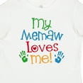 thumbnail image 4 of Inktastic My Memaw Loves Me Boys or Girls Baby T-Shirt, 4 of 5