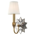 thumbnail image 2 of Hudson Valley Lighting 3211 Barton 1 Light 14" Tall Wall Sconce - Brass, 2 of 2