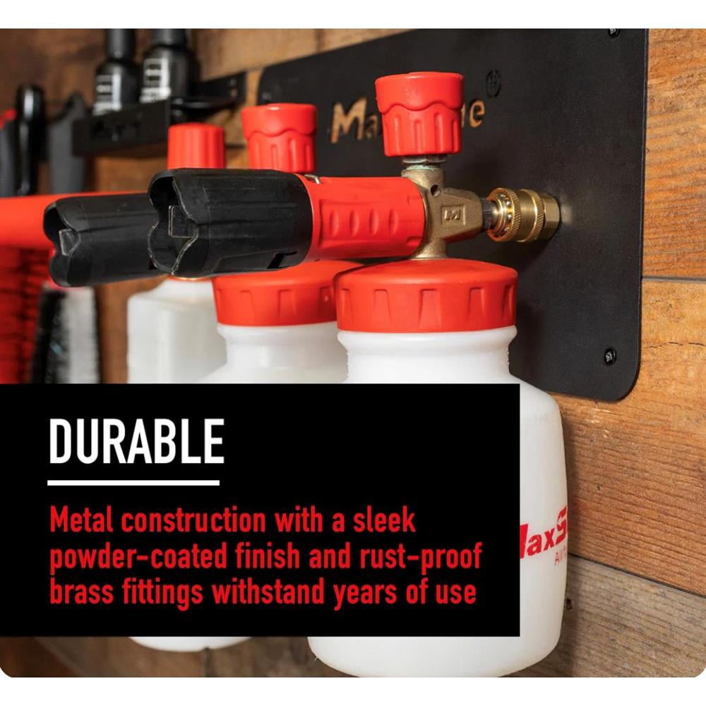 Maxshine H08A Foam Cannon Wall Mount And Nozzle Holder