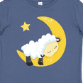 thumbnail image 4 of Inktastic Cute Sheep, Sleeping Sheep, Moon, Stars, Sleepy Boys or Girls Baby T-Shirt, 4 of 5