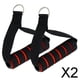 thumbnail image 1 of 2xBandas De Resistencia Mango Con Correa De Nylon Fuerte Negro Y Rojo 2 piezas, 1 of 6