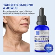 Skin Perfection Progeline Peptide Firming Serum Booster Face and Neck DIY Cosmetic Ingredient for All Skin Types 0.5oz