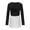 White, variant on Edvintorg Breastfeeding Shirts for Women Maternity Nursing Clothing Fashion Patchwork Printed Long Sleeve Casual Pregnant Clothes