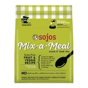 Sojos Mix-A-Meal Fruit & Veggie Pre-Mix Grain-Free Dog Food, 8 Pound Bag