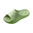 thumbnail image 2 of YOUYEDIAN Slippers for Women Summer House Shoes Fashion Indoor Sandals Cozy Beach Flip Flops (Green), 2 of 9
