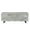 Whitewash Gray, variant on 46 in. Solid Wood Entryway Bench with Flip Top, Whitewash Gray & Black