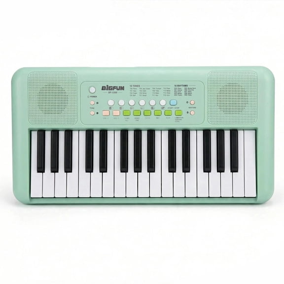 Fosoundpro 32-Keys Piano Keyboard, Portable Electric Piano for Toddler, Music Educational Instrument Toy Gifts for 3-7 Years Old Boys Girls