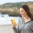 thumbnail image 2 of MCUCA iPhone 12 Case / iPhone 12 Pro Case, Silicone Full Body Protection Ultra Slim Soft Touch Microfiber Lining Shockproof Phone Case, 6.1 inch (Yellow), 2 of 7