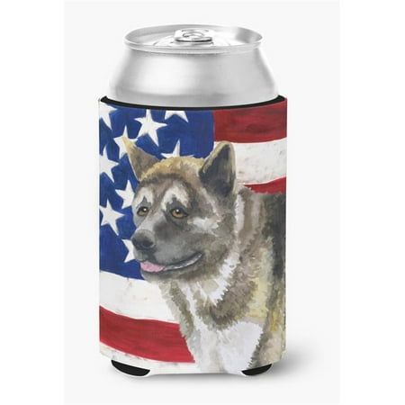 

American Akita Patriotic Can or Bottle Hugger