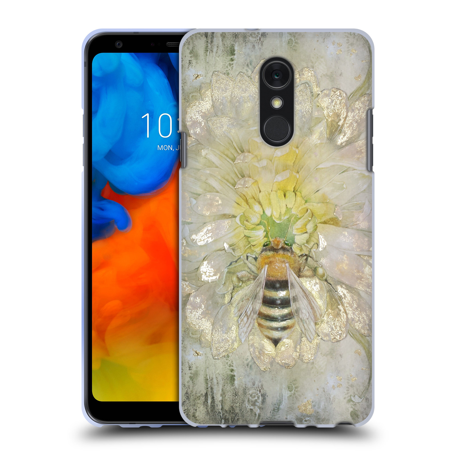 Head Case Designs Officially Licensed Stephanie Law Immortal Ephemera Bee Soft Gel Case Compatible with LG Q Stylus / Q Stylo 4 - image 1 of 7