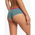 thumbnail image 3 of Roxy Womens Juniors Swim In Love Colorblock Bikini Swim Bottom Separates Green S, 3 of 4