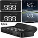 thumbnail image 1 of Coche HUD Big Font Digital Alarma Seguridad Velocímetro Accesorios para Automóviles, 1 of 8
