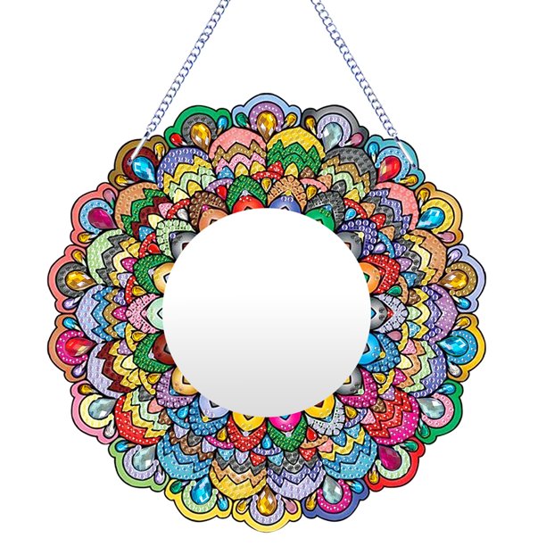 5D DIY Diamond Art Mesa Mandala Forma Especial para La Oficina en El