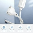 thumbnail image 4 of GJX Charging Cords Automatic Alignment Vibrator Charger Multi-Device Compatibility Magnetic Charging Cable,White,5mm, 4 of 5