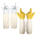 thumbnail image 1 of 2 pares de guantes de apicultor gruesos de piel de cabra, 1 of 5