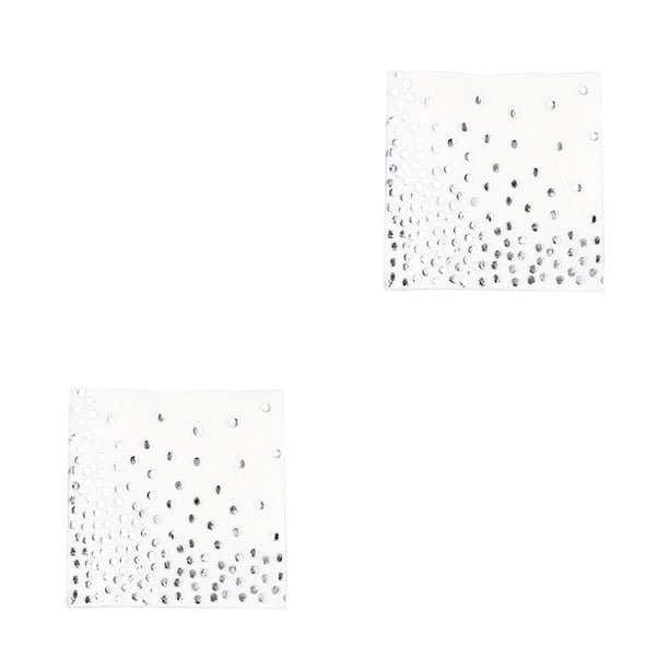 Inteprter 20 hojas servilletas toallas de papel decoraciones de doradas ducha boda Plata 2Conjunto