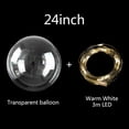 thumbnail image 1 of 1Set Led Balloon With Column Stand Luminous Transparent Bobo Balloons Stand LED String Lights Wedding Birthday Party Decoration, 1 of 7