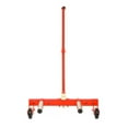 thumbnail image 2 of Olurrisa 330 LB Capacity Adjustable Tire Dolly, Red Metal Wheel Dolly for 6.5-31.5 Inch Tires, Heavy Duty Rolling Lift with Ergonomic Handle and Dual-Wheel Design, 2 of 19
