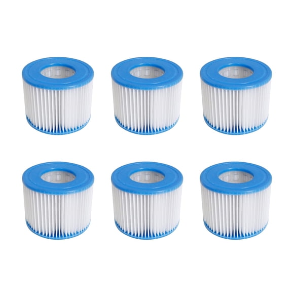 Cartucho de filtro para jacuzzi Volca Spares tamaño VI, paquete de 6