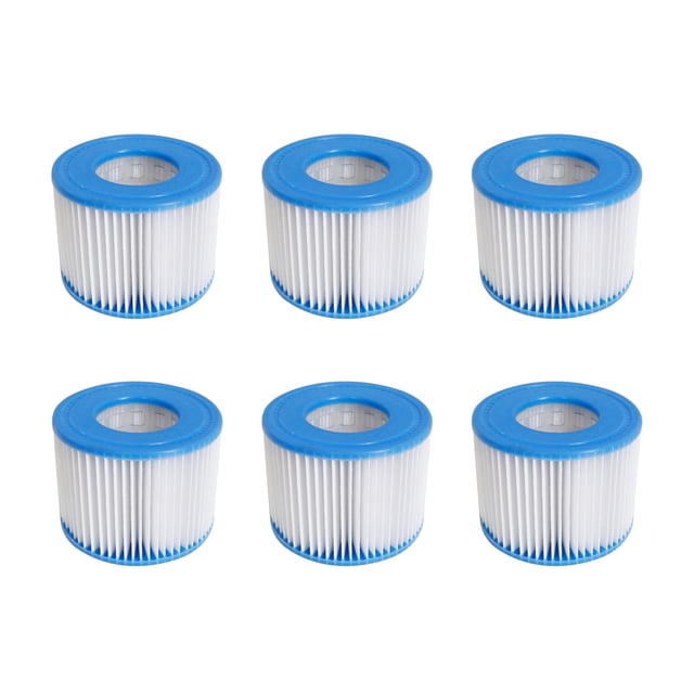 Cartucho de filtro para jacuzzi Volca Spares tamaño VI, paquete de 6