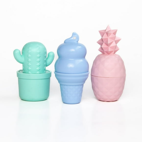 Set de bálsamo labial Rebels Refinery Summer Edition, paquete de 3