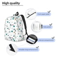 thumbnail image 3 of Rocae Cartoon House Car for Canvas College Laptop Backpack for Men Women-Medium, 3 of 5