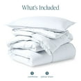 thumbnail image 7 of Bare Home Down Alternative Comforter Set - 2-Pieces - All Seasons - Twin/Twin-XL, White, 7 of 7