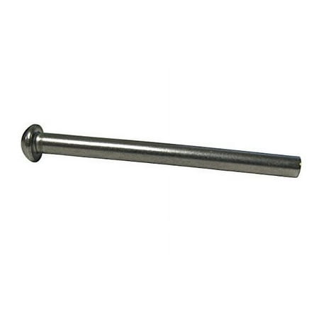 

Diameter X 1-1/2 Length Solid Steel Round Head Rivet Plain Finish (Pack Of 1/2 Pound - Approximately 88 Pieces)