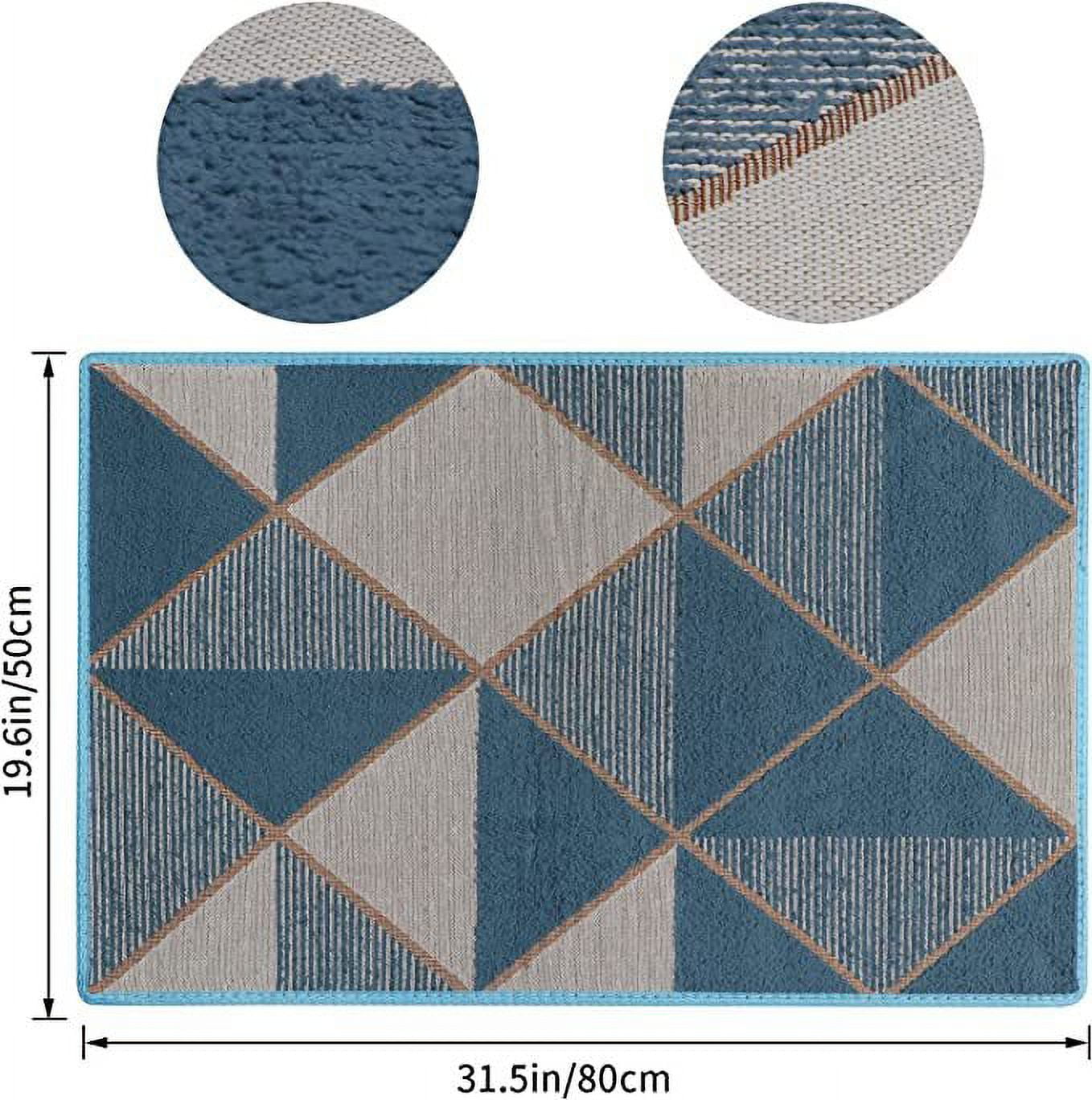 Giftgarden Indoor Door Mat, Beige, Back and Front Door Carpet, 19.6 x  31.5 Absorbent Non-Slip Soft Floor Inner Mat for Entrance, Entryway,  Patio, Geometric 