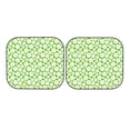 thumbnail image 7 of Goofa Daisies Flowers Pattern 2 Piece Car Windshield Sun Shade Foldable | Front Windshield Shade for Sun, Heat and UV Rays | Sunshade for Car Front Window-Medium, 7 of 7