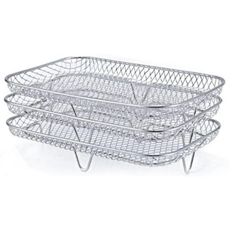 

Three-Layer Air Fryer Steaming Rack Stainless Steel Dz201 Dehydration Rack