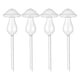 thumbnail image 1 of Globos de autorriego transparentes para plantas de setas, bulbos de riego, inserto de maceta, dispositivos de riego automático para plantas en maceta de interior y exterior., 1 of 8