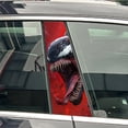 thumbnail image 5 of Pegatinas de vinilo para pilar B de coche, diseño de grafiti de Venom, impermeables, geniales, para cubrir arañazos, protección solar, para puertas de coche, 5 of 5