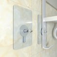 thumbnail image 3 of 10pcs Punch-free Non-marking Screw Stickers Wall Picture Hook Invisible Traceless Hardwall Drywall Picture Hanging Kit for Picture Photo Frame Hanging (7.2x7.2cm Thick Sticker Exposed 8mm), 3 of 6