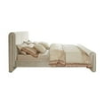 thumbnail image 5 of Meridian Furniture Sloan Cream Velvet Queen Bed, 5 of 7